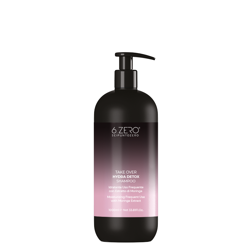 6.ZERO Shampoo Idratante per Uso Frequente- Hydra Detox-