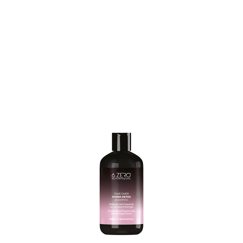 6.ZERO Shampoo Idratante per Uso Frequente- Hydra Detox-