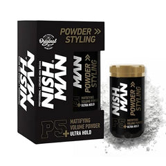 NISHMAN Hair Styling Powder P5 Ultra Hold 20 gr – Polvere Volumizzante Capelli Tenuta Ultra Forte