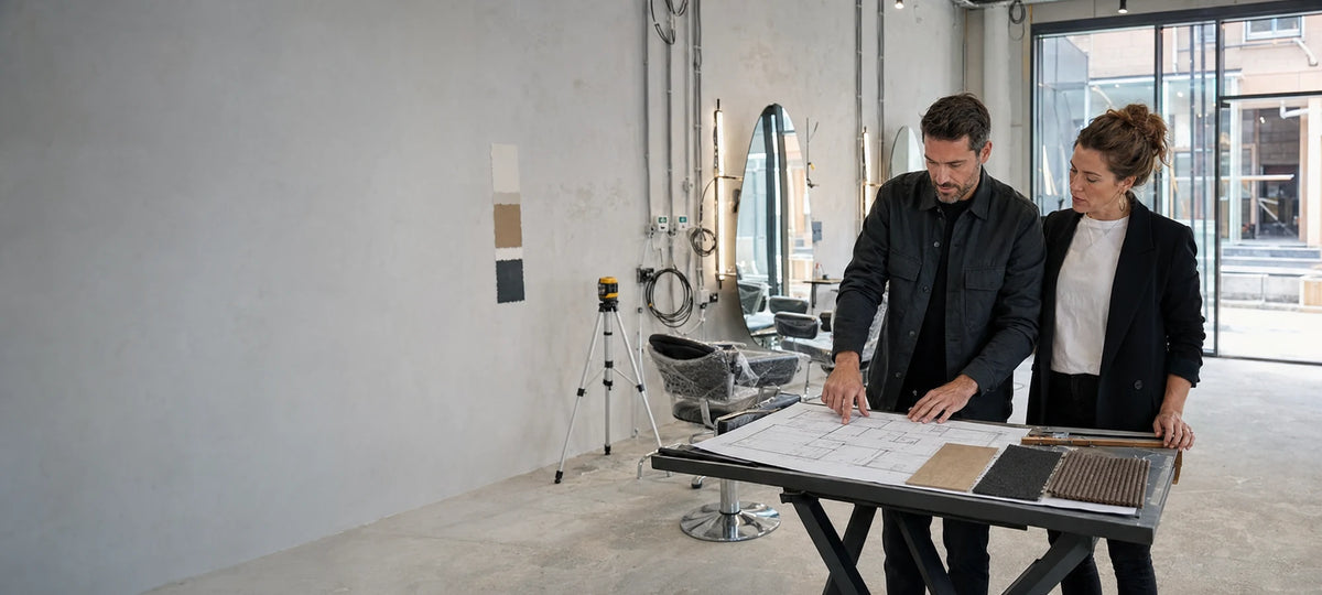 Consulenza e progettazione di un salone professionale