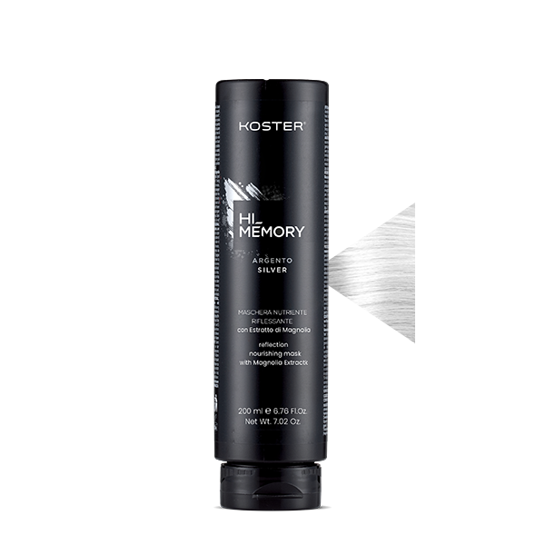 KOSTER Hi Memory Maschera Nutriente Riflessante 200 ml - Machera Tonalizzante -
