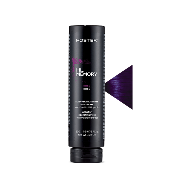 KOSTER Hi Memory Maschera Nutriente Riflessante 200 ml - Machera Tonalizzante -