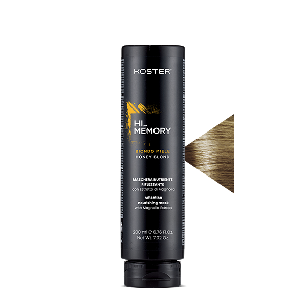 KOSTER Hi Memory Maschera Nutriente Riflessante 200 ml - Machera Tonalizzante -