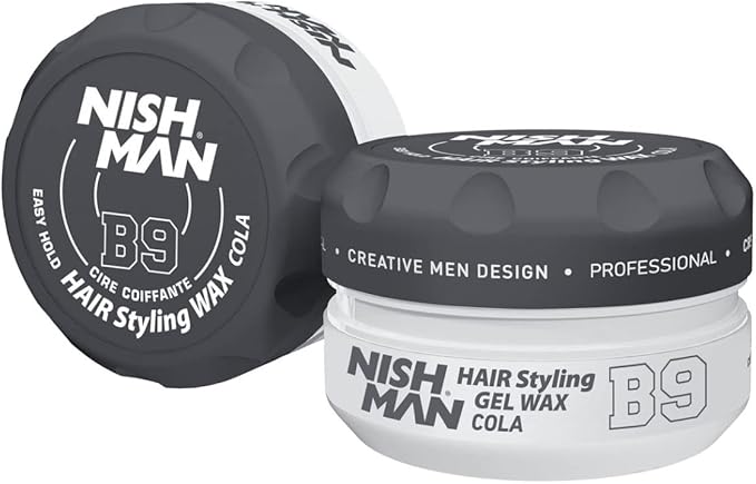 NISHMAN Hair Styling Aqua Wax B9 Cola 150 ml – Cera Capelli Effetto Lucido Tenuta Ultra Forte