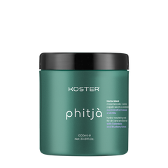KOSTER Phitja Herbe Mask Maschera Idro- Nutriente - per Capelli Secchi e Sfibrati- 1000 ml