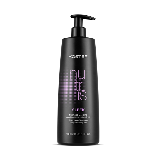 KOSTER Nutris Sleek Shampoo - per Capelli Crespi e Indisciplinati-