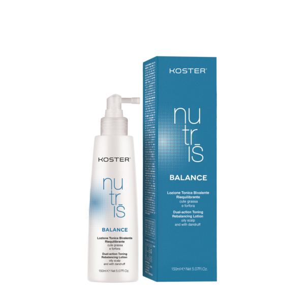 KOSTER Nutris Balance Lozione Tonica Bivalente Riequilibrante - per Cute Grassa e con Forfora- 150ml