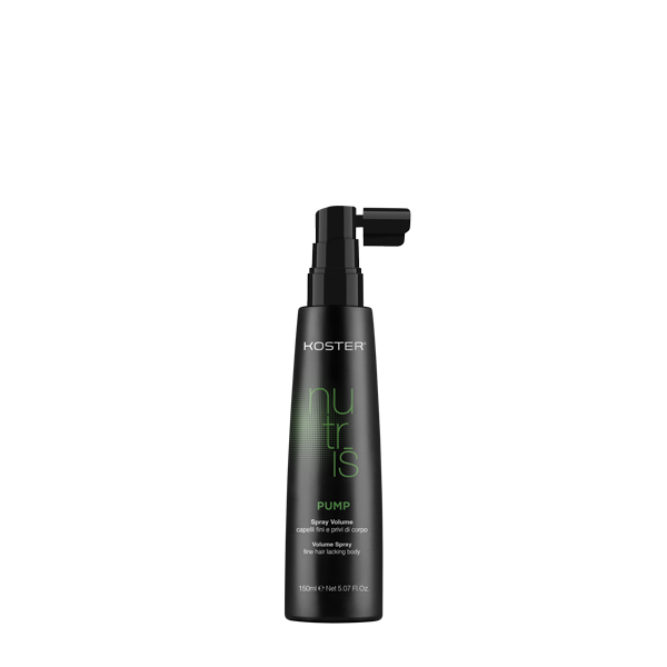 KOSTER Nutris Pump Spray Volume - per Capelli Fini e Privi di Corpo- 150 ml