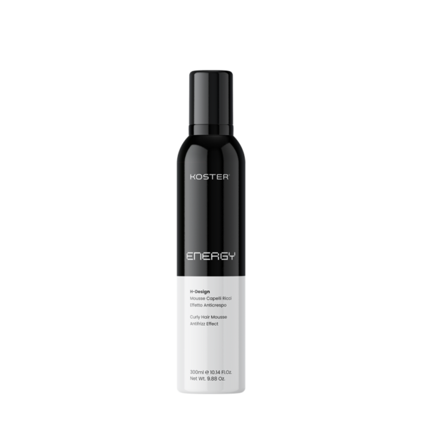 KOSTER Energy Mousse Designer - per Capelli Ricci- 300 ml