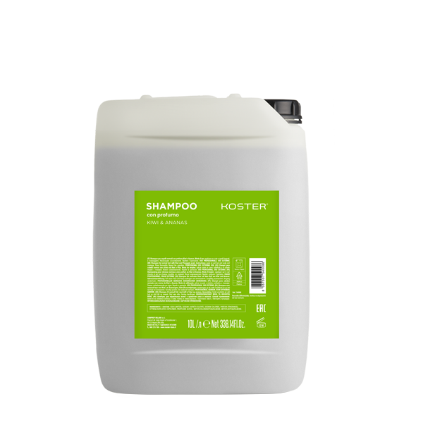 KOSTER Shampoo Kiwi e Ananas- per Capelli Normali-  10 Litri