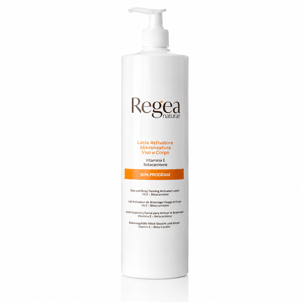 Regea Latte Attivatore Abbronzante Viso e Corpo- 900 ml