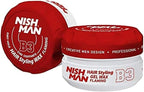 NISHMAN Hair Styling Aqua Wax B3 Flaming 150 ml – Cera Capelli Effetto Lucido Tenuta Ultra Forte