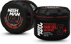 NISHMAN Ultra Hold Gum Effect Hair Gel 300 ml – Gel Capelli Tenuta Ultra Forte