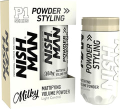 NISHMAN P1 Milky Mattifying Volume Powder 20 gr – Polvere Volumizzante Capelli Effetto Opaco