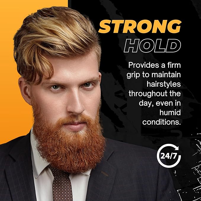 NISHMAN Ultra Hold Gum Effect Hair Gel 300 ml – Gel Capelli Tenuta Ultra Forte