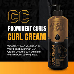 NISHMAN Curl Defining Cream 200 ml / 400 ml – Crema Definente per Capelli Ricci
