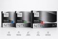 Roial Tech Guanti in Nitrile Neri- Non Talcati-  da 100 pz