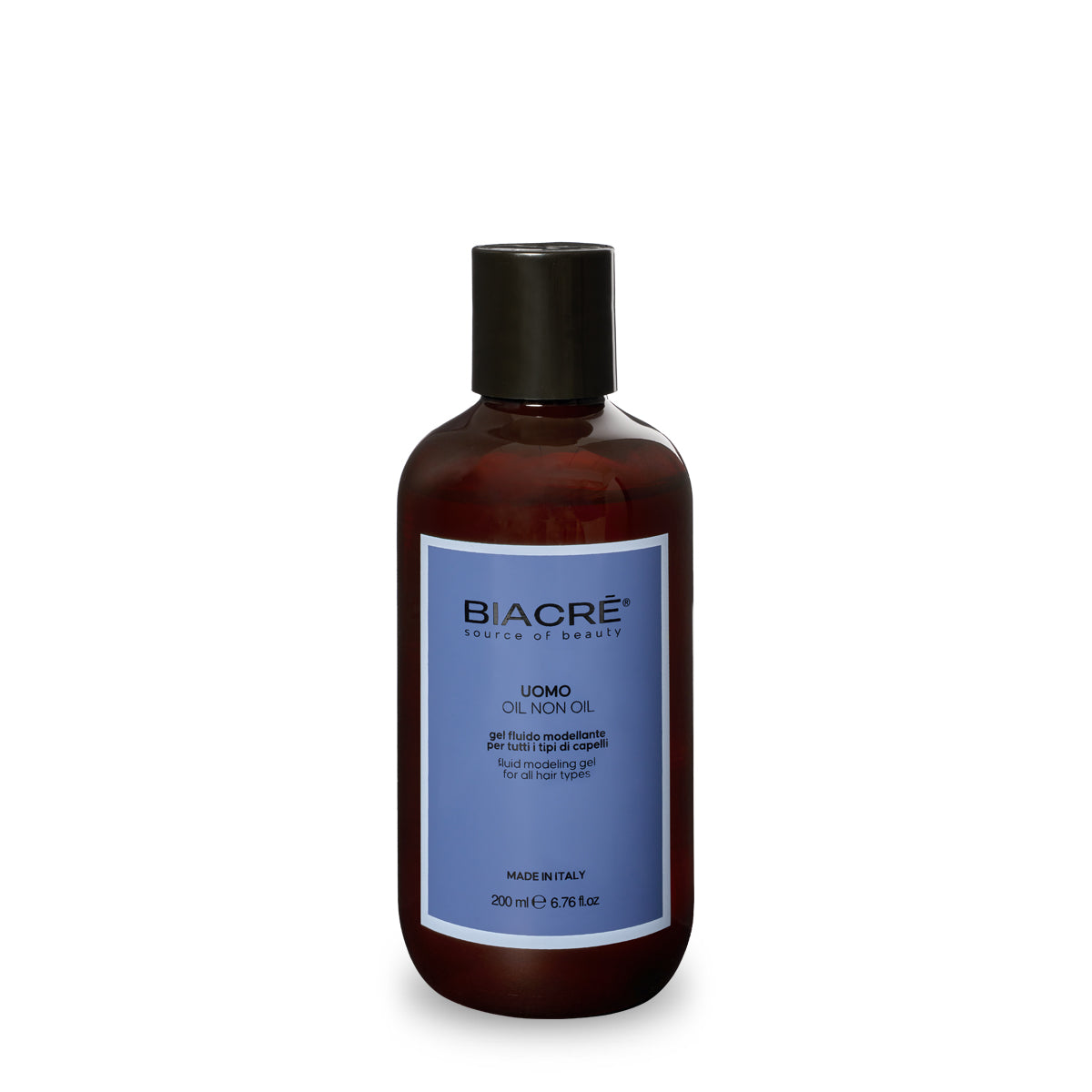 BIACRÉ Uomo Oil Non Oil- Gel Fluido Modellante- 200 ml