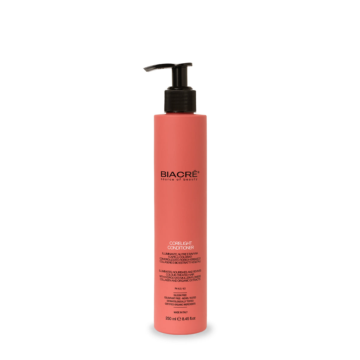 BIACRÉ Corelight Conditioner- Trattamento Protettivo Post Colorazione-