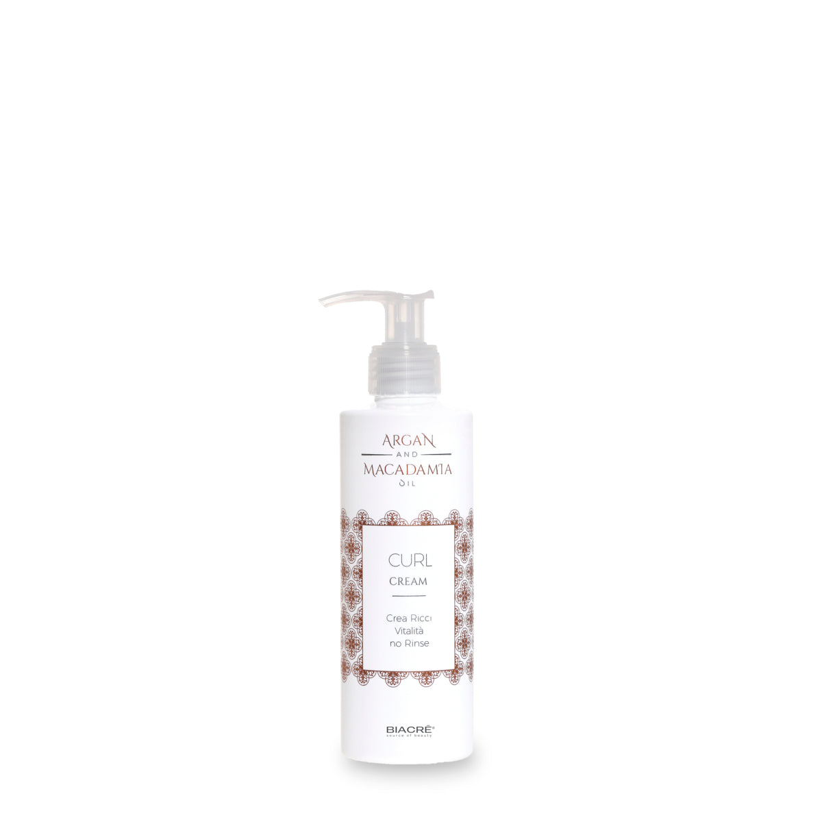 BIACRÈ Curl Cream 200 ML Argan and Macadamia Oil