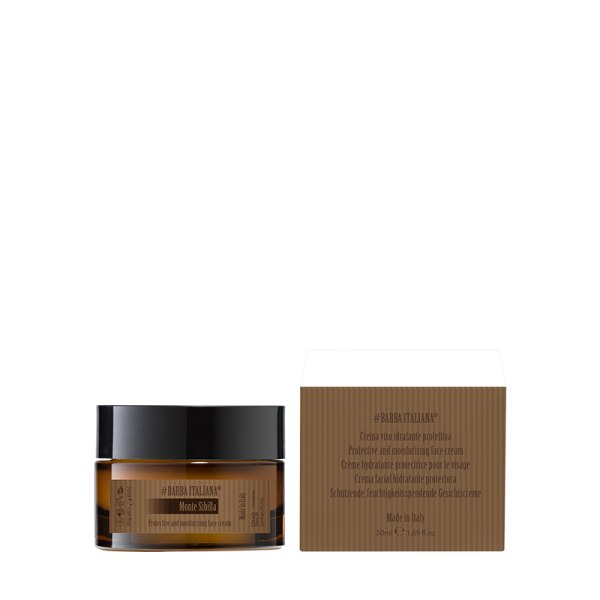 Barba Italiana Monte Sibilla- Crema Viso Idratante Protettiva - 50 ml