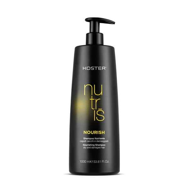 KOSTER Nutris Nourish Shampoo Nutriente - per Capelli Secchi e Danneggiati-