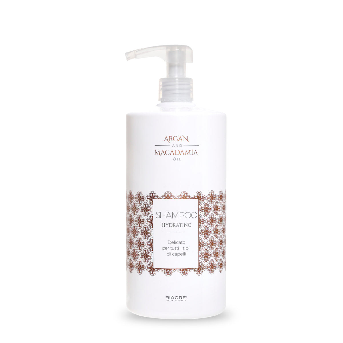 BIACRÈ Shampoo Hidrating Argan and Macadamia Oil
