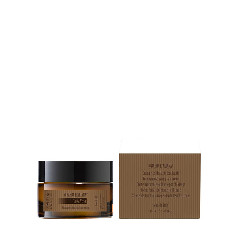 Barba Italiana Tutta Vista- Crema Viso Idratante Tonificante- 50 ml