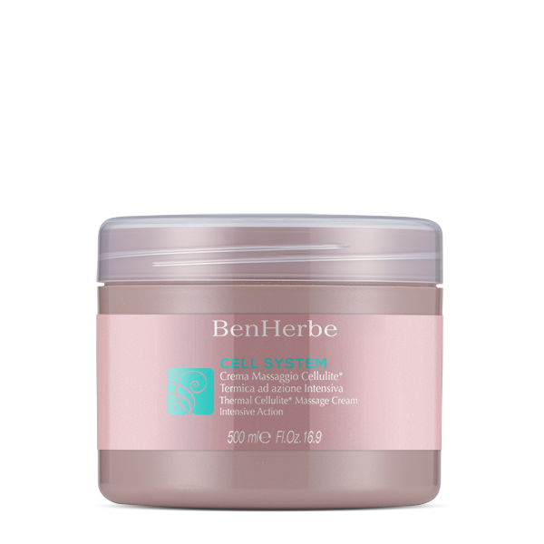 BenHerbe Cell System Crema Termica Massaggio Cellulite- 500 ml