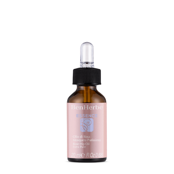 BenHerbe Essence Olio di Rosa Mosqueta Purissimo per Viso e Corpo- 20 ml