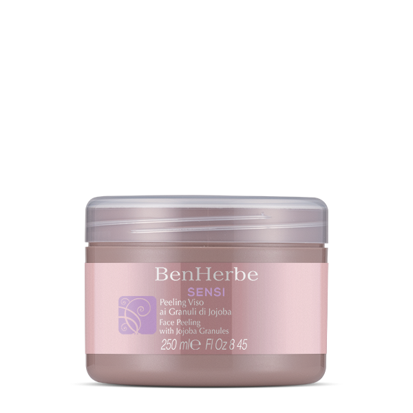 BenHerbe Sensi Peeling Viso ai Granuli di Jojoba- 250 ml