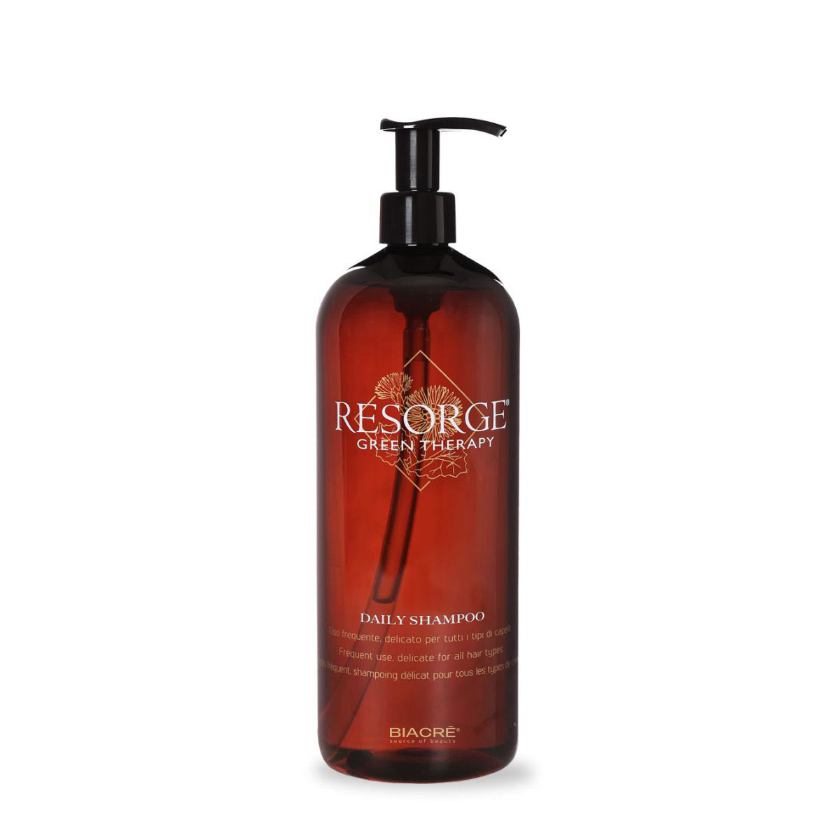 BIACRÉ Shampoo Daily Delicato Per Tutti i Tipi Di Capelli - Uso Frequente- Resorge
