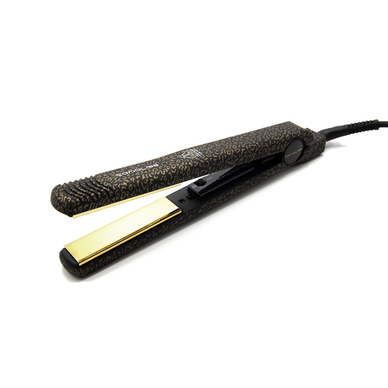 Corioliss Piastra C- Style Gold Leopard Soft Touch