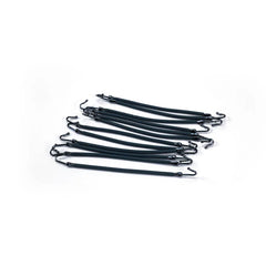 Elastici con Gancio Neri - Professionali - 12 pz