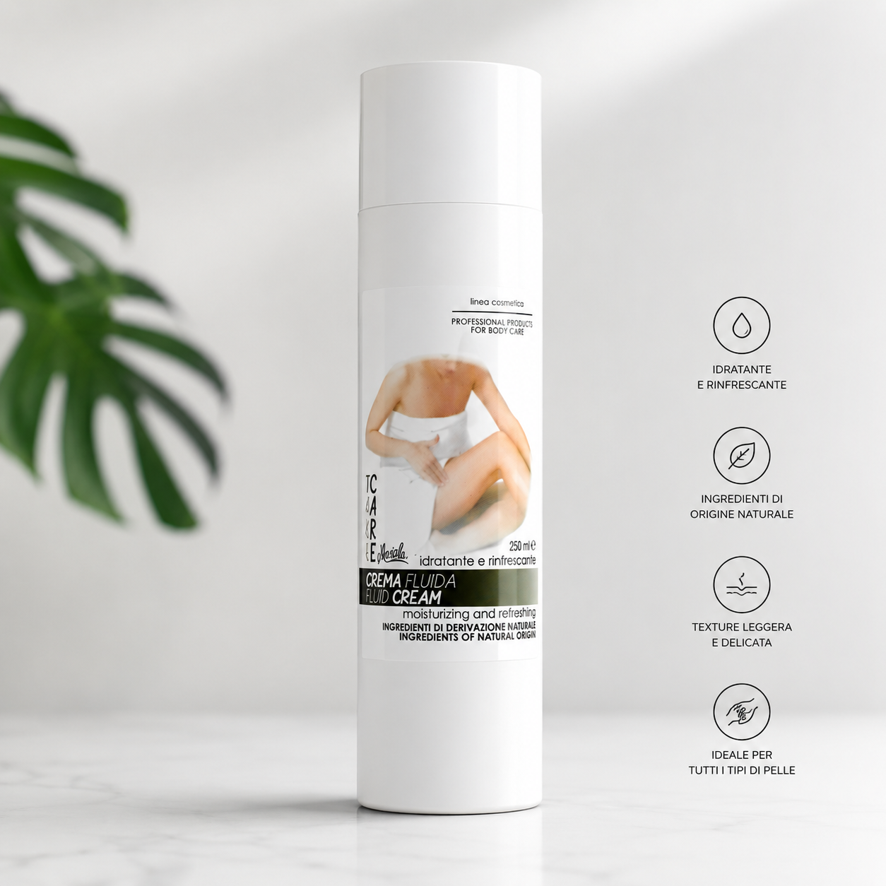 Marisella Crema Fluida- Idratante e rinfrescante- 250 ml