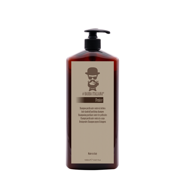 Barba Italiana Fenice- Shampoo Purificante Contro la Forfora-