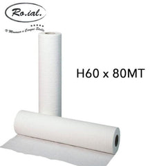 Roial Lenzuolino in Rotolo Cellulosa- Cartone da 6 pz 60 cm x 80 mt