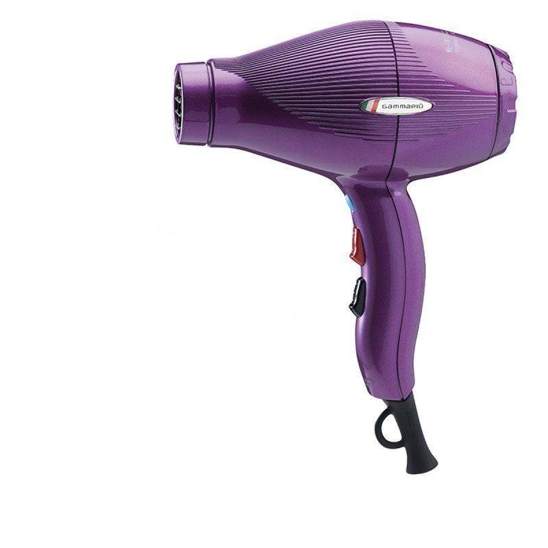 Gamma+ E-T.C. Light Asciugacapelli Professionale Compatto-  Viola