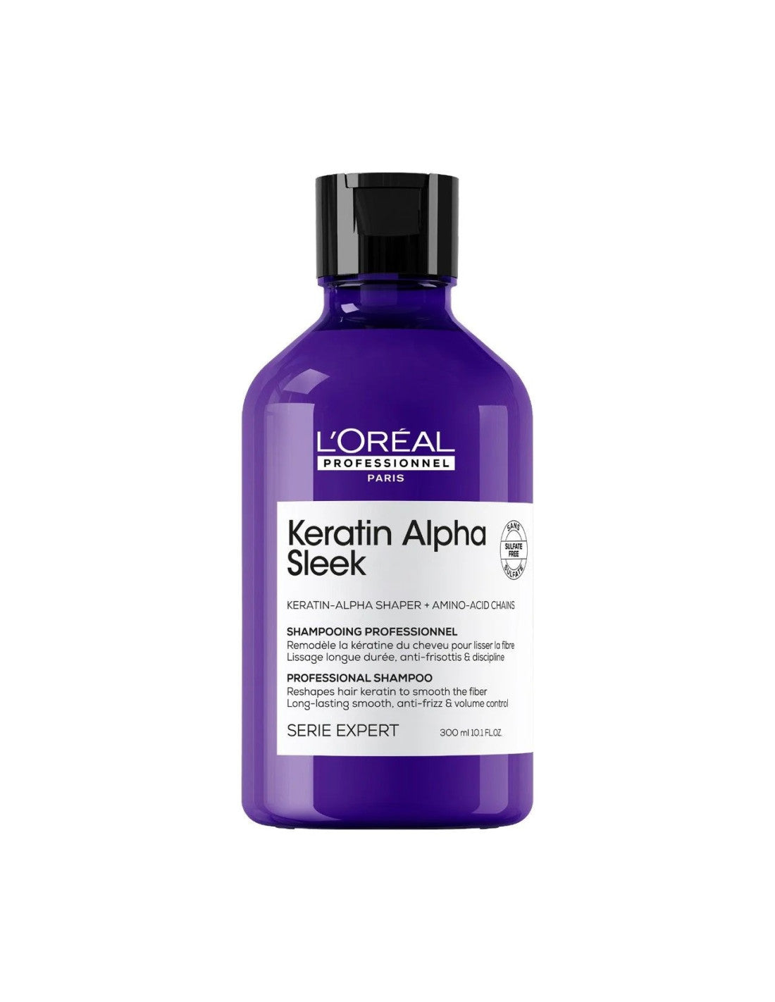 L' Oreal Serie Expert Keratin Alpha Sleek Professional-  Shampoo