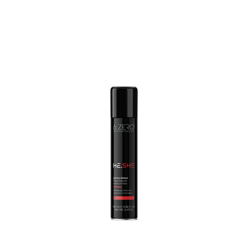 6.ZERO Lacca Spray Strong He.She- Con gas-