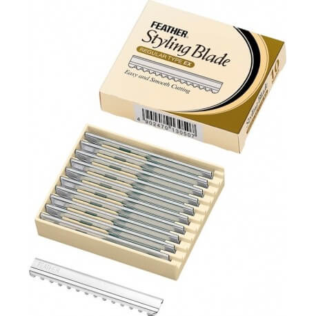Feather Styling Blade - Lame per Rasoio 10 lame