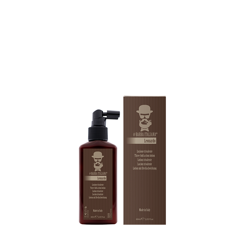 Barba Italiana Leonardo- Lozione Trivalente- 60 ml