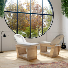 Lettino Spa e Centro Benessere in Legno- M-Design