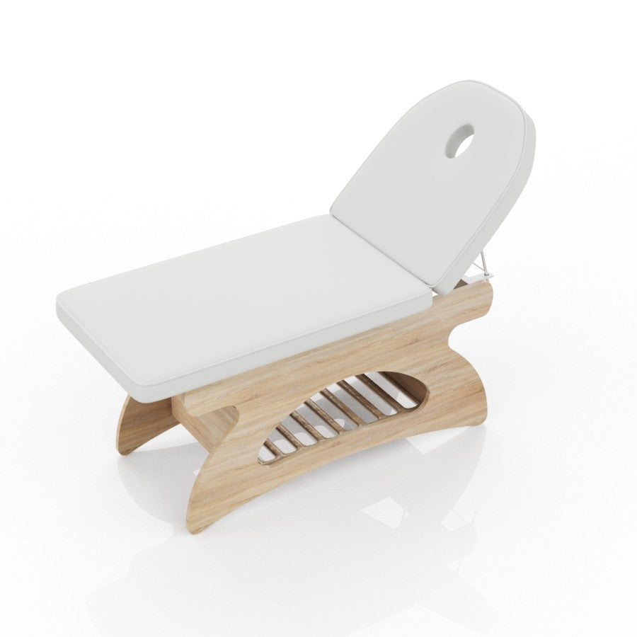 Lettino Spa e Centro Benessere in Legno- Elegant- Rovere