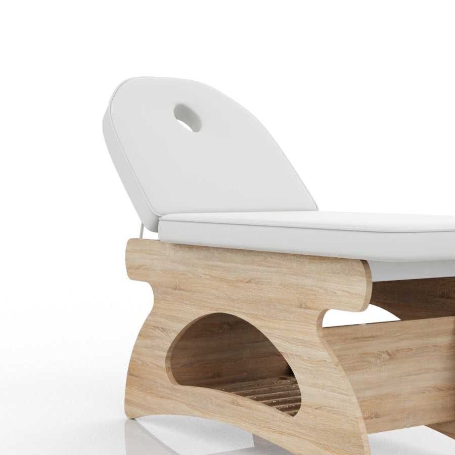 Lettino Spa e Centro Benessere in Legno- Elegant- Rovere