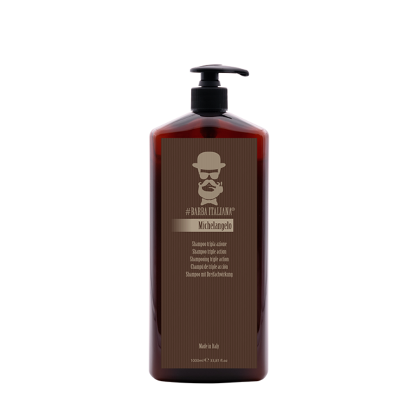 Barba Italiana Michelangelo- Shampoo Tripla Azione-