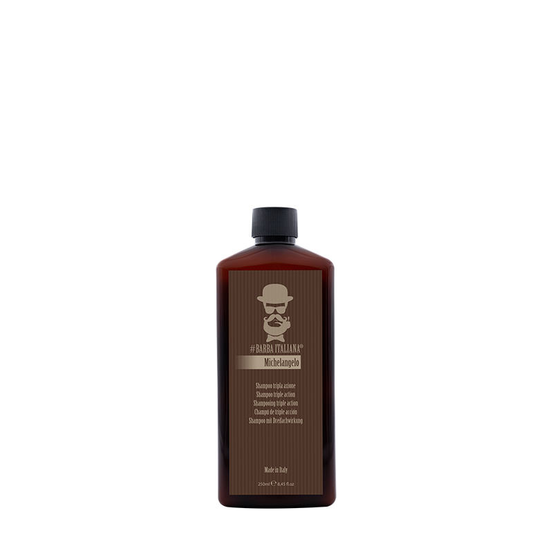 Barba Italiana Michelangelo- Shampoo Tripla Azione-