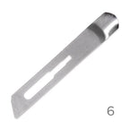 Premax Lame Sgorbie in Acciaio Inossidabile Nr. 6 - Monouso Sterilizzate- 100 pz