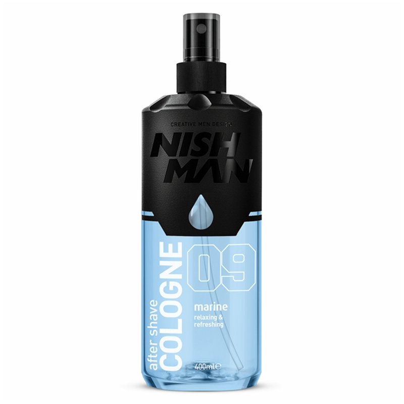NISHMAN After Shave Cologne Marine N.9 400 ml – Dopobarba Colonia Uomo