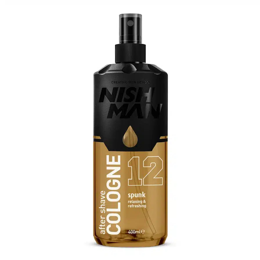 NISHMAN After Shave Cologne N.12 400 ml – Dopobarba Colonia Uomo